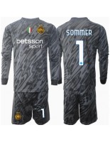 Otroške Nogometnih dresov Inter Milan Yann Sommer #1 Vratar Tretji 2024-25 Dolgi rokavi (+ hlače)
